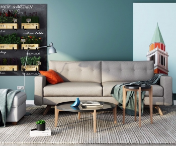 Nordic Style Sofa Combination-ID:456782149