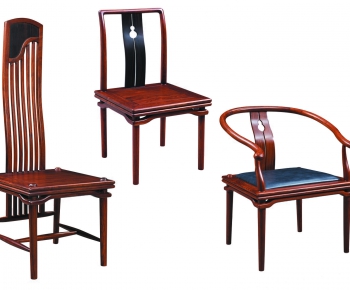 New Chinese Style Single Chair-ID:991282678