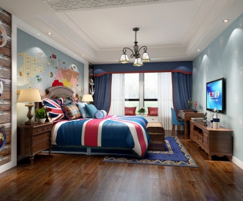 American Style Boy's Room And Son's Room-ID:753302144