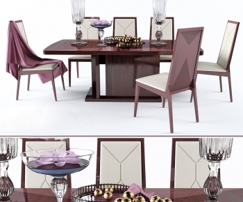 Modern Dining Table And Chairs-ID:382263315