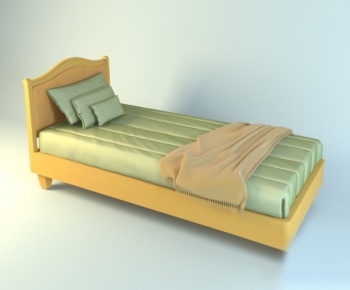 Modern Double Bed-ID:934720583