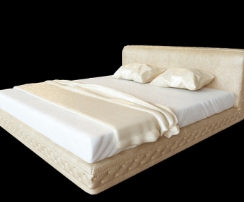 Modern Double Bed-ID:645380324