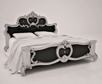 European Style Double Bed-ID:232186396