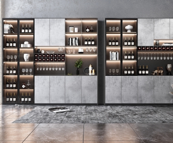 Modern Wine Cabinet-ID:968431511