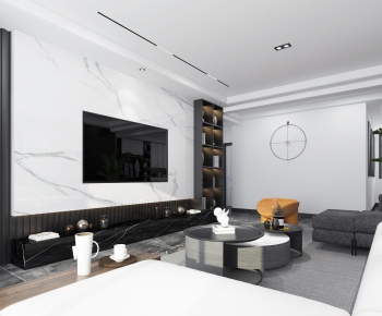 Modern A Living Room-ID:835705121