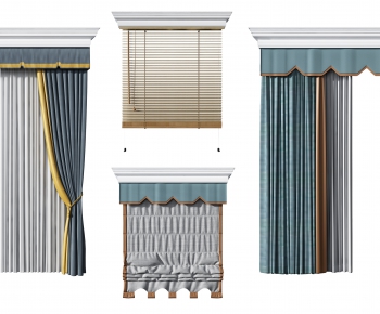 New Chinese Style The Curtain-ID:892677628
