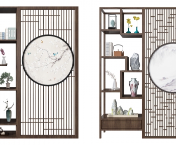 New Chinese Style Antique Rack-ID:944603619