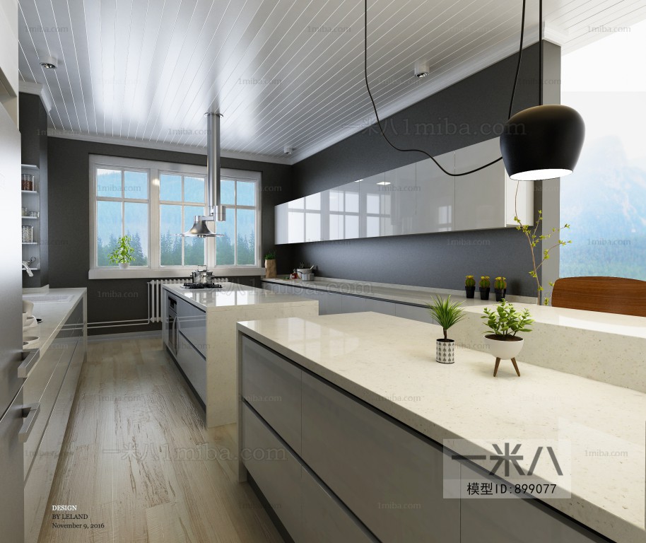 Modern Open Kitchen