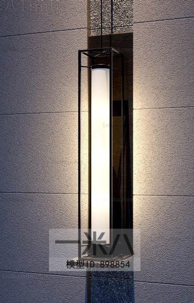 New Chinese Style Wall Lamp