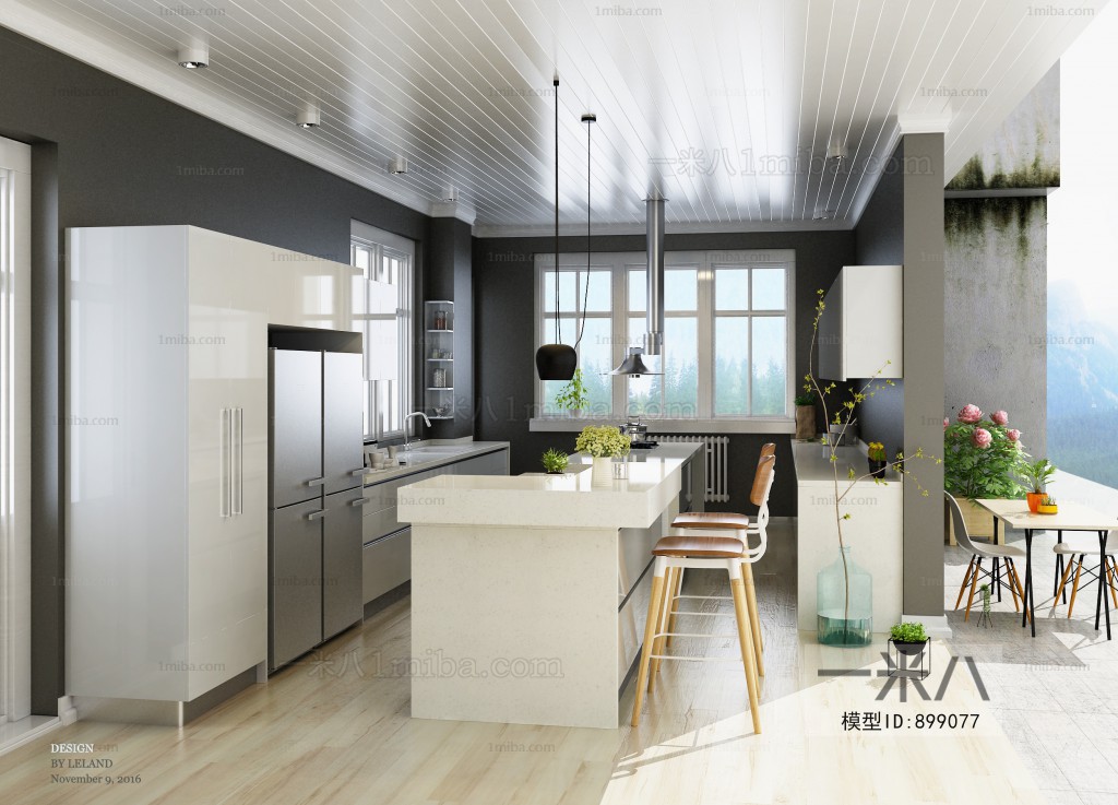 Modern Open Kitchen