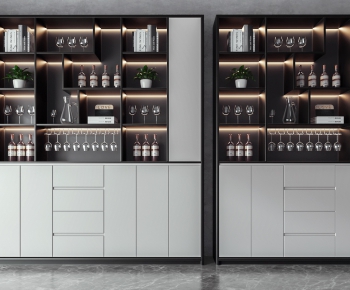 Modern Wine Cabinet-ID:112301741