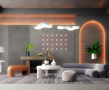 Post Modern Style A Living Room-ID:142055652