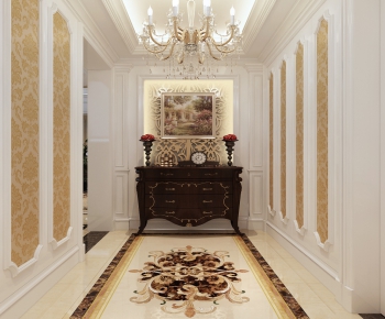 Simple European Style Hallway-ID:866556921