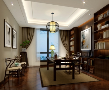 New Chinese Style Study Space-ID:314368775