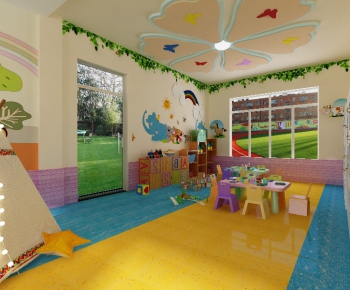 Modern Children's Kindergarten-ID:352414959