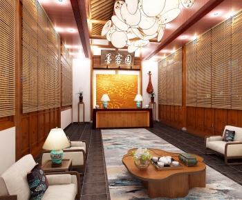 New Chinese Style Reception Area-ID:204608793