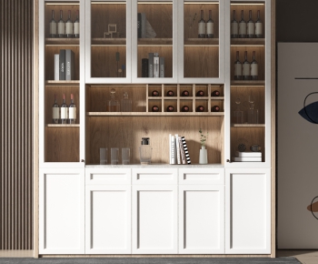 Nordic Style Wine Cabinet-ID:890318514