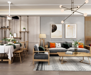 Nordic Style A Living Room-ID:869967932