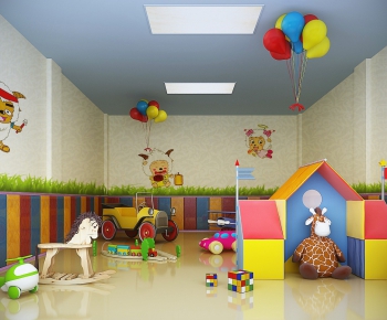 Modern Children's Kindergarten-ID:636267893