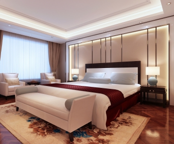New Chinese Style Bedroom-ID:564131446