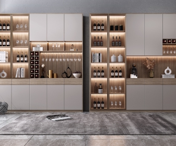 Modern Wine Cabinet-ID:723612837