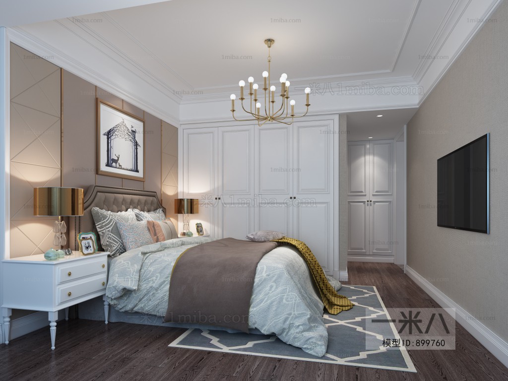 American Style Bedroom