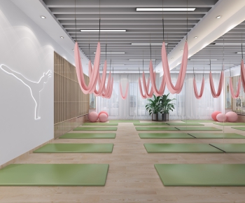 Modern Yoga Room-ID:741734742