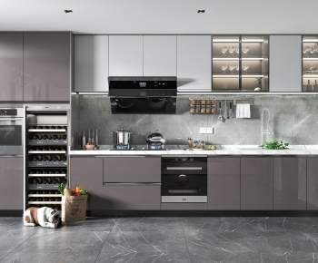 Modern Kitchen Cabinet-ID:756240571