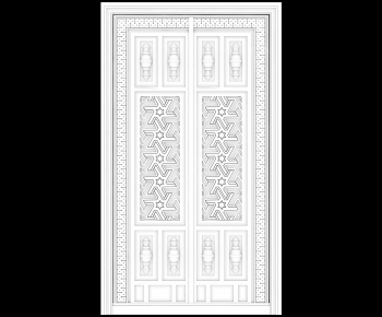 Simple European Style Door-ID:941749948