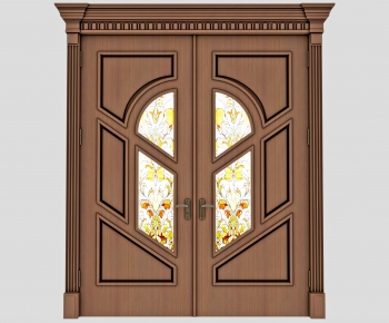 Southeast Asian Style Door-ID:784145919
