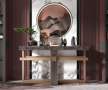 New Chinese Style Console-ID:829502419