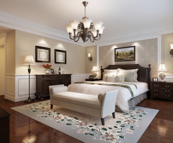 American Style Bedroom-ID:797230543