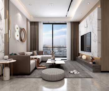 Modern A Living Room-ID:912029717