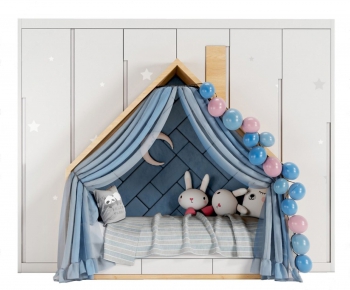 Modern Child's Bed-ID:290555782