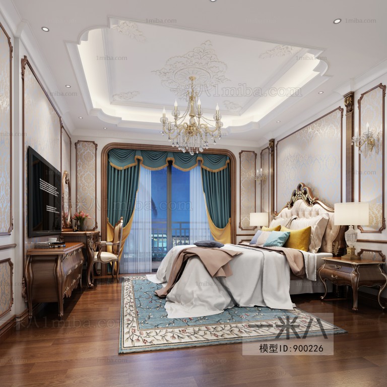 European Style Bedroom