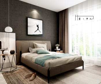 Nordic Style Bedroom-ID:676930119