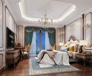 European Style Bedroom-ID:398544294