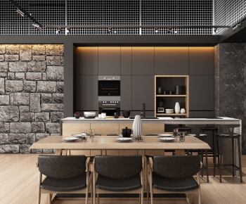 Modern Open Kitchen-ID:733328166