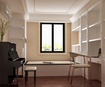 Simple European Style Study Space-ID:329310373
