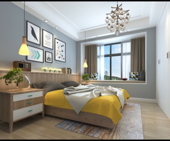 Nordic Style Bedroom-ID:319267122