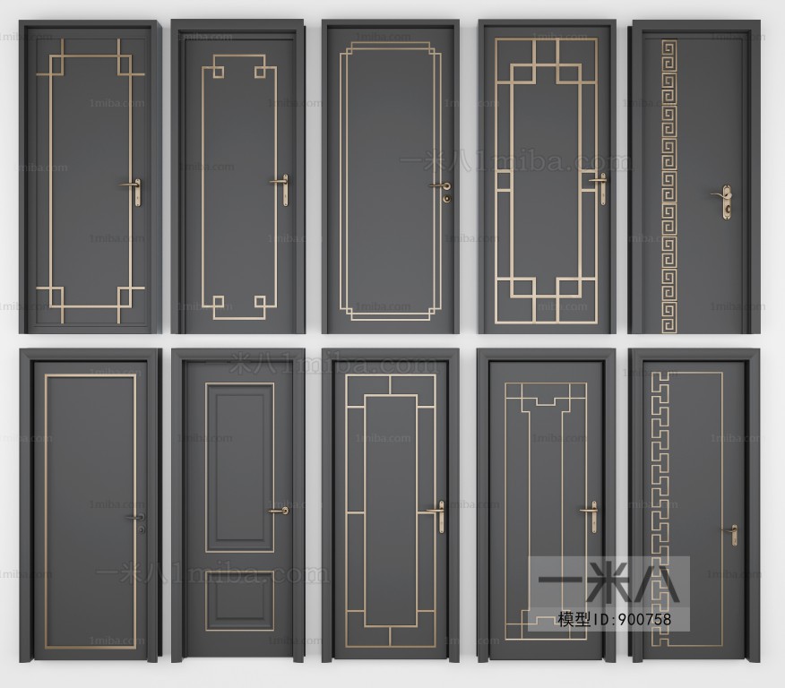 New Chinese Style Door