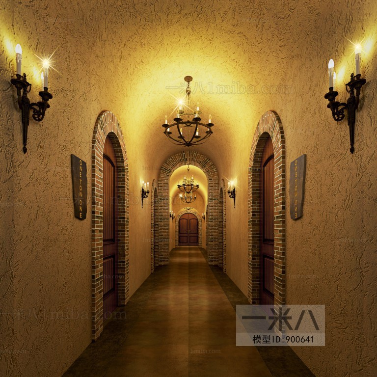 Classical Style Corridor