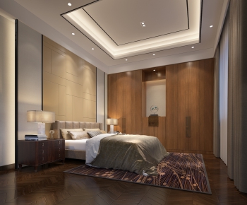 New Chinese Style Bedroom-ID:832108882