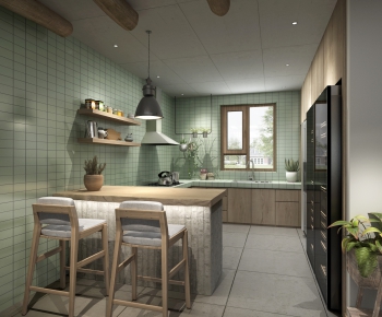 Nordic Style Open Kitchen-ID:610552145