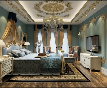 European Style Bedroom-ID:498403884