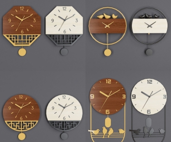 New Chinese Style Wall Clock-ID:340332863