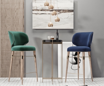 Nordic Style Bar Chair-ID:883437552