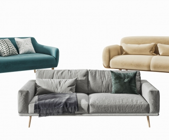 Nordic Style A Sofa For Two-ID:136978225