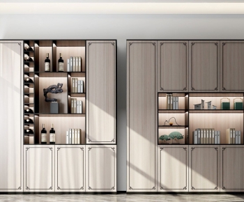 New Chinese Style Bookcase-ID:376935566
