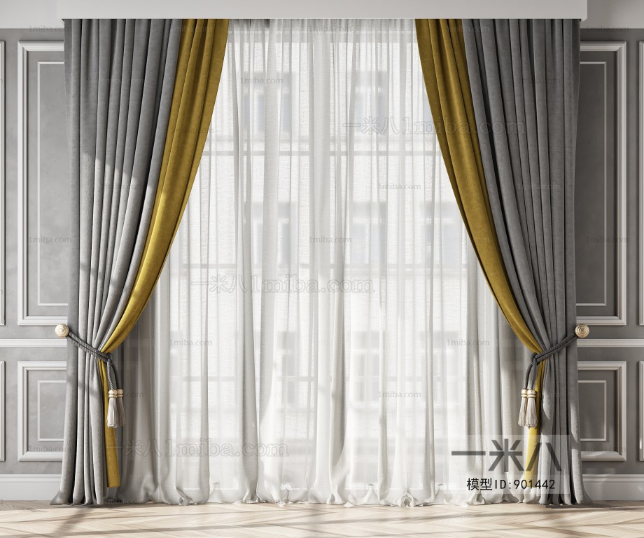 New Chinese Style The Curtain